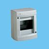 Centralino parete IP40 4M potenza dissipabile 9W